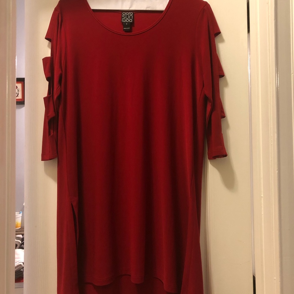 Beautiful red tunic.